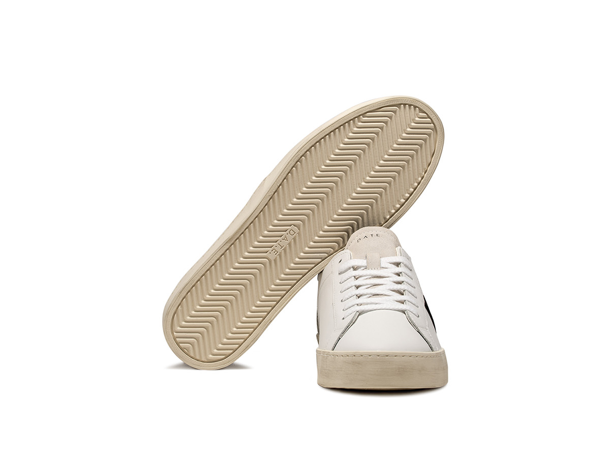 D.A.T.E. HILL LOW CALF WHITE-ORANGE 1
