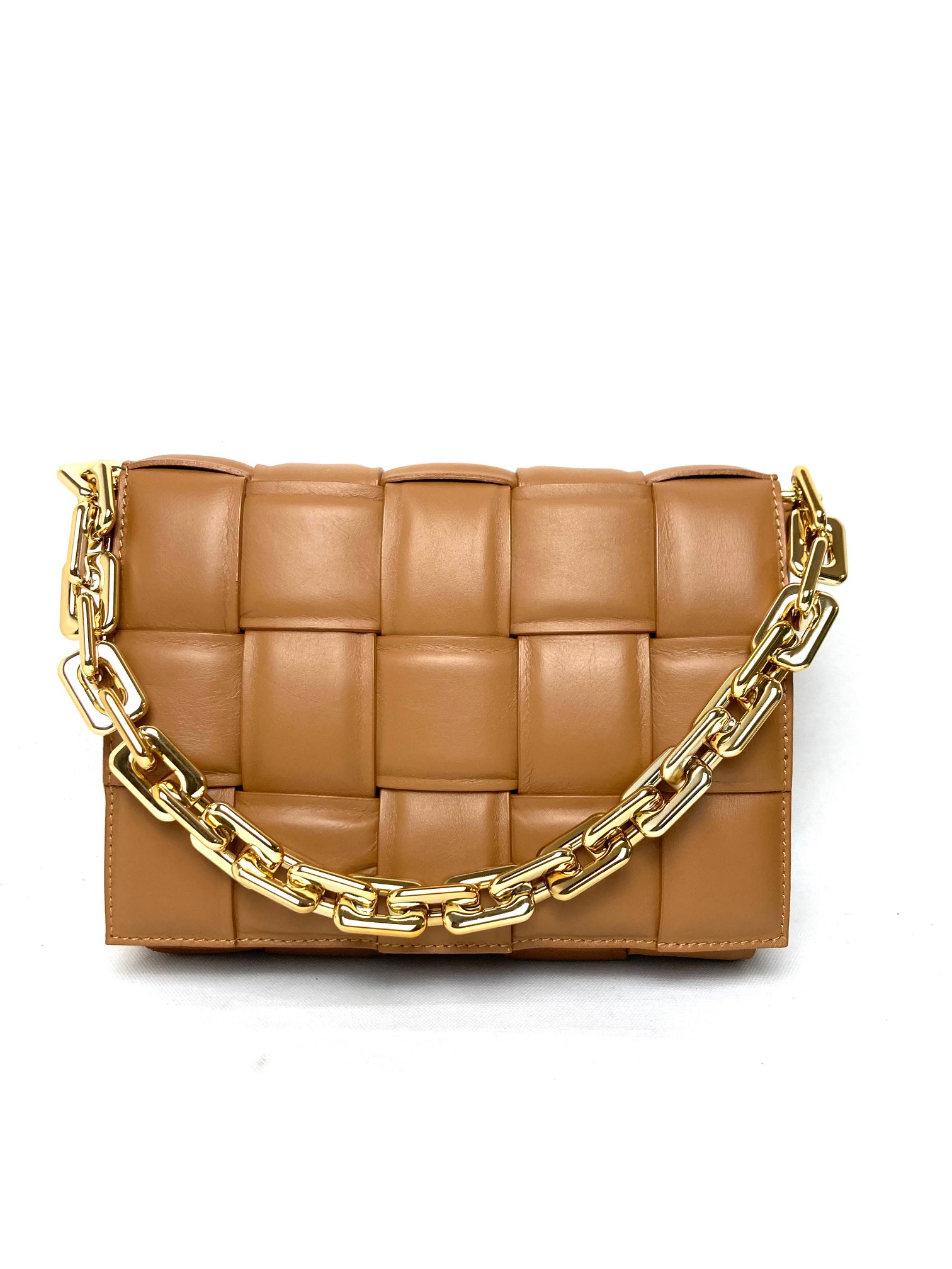 L.G.Bags borsa pelle intreccio imbottito (4)