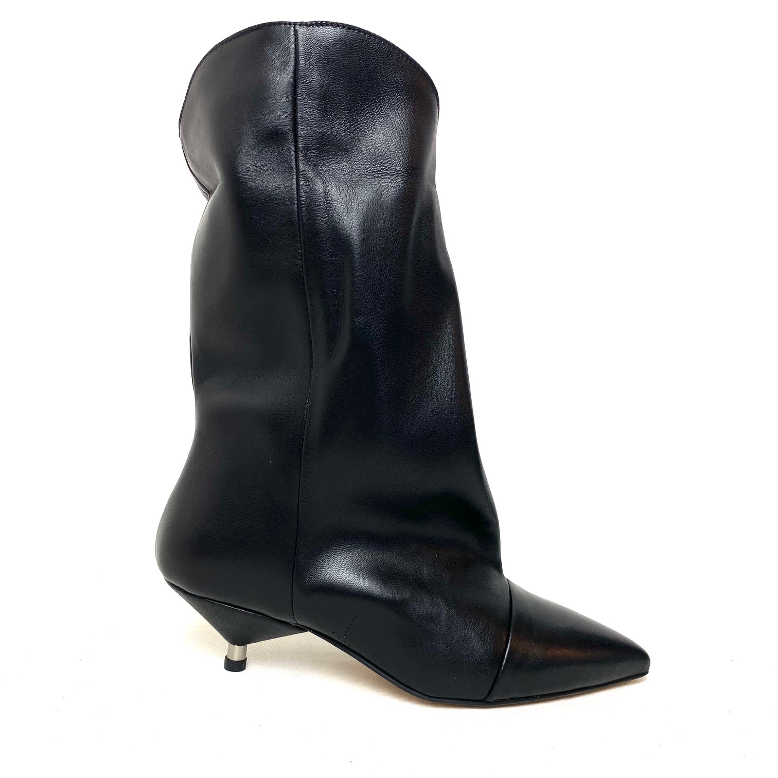 Ranyè art. 2072 stivale nero pelle nappa (5)