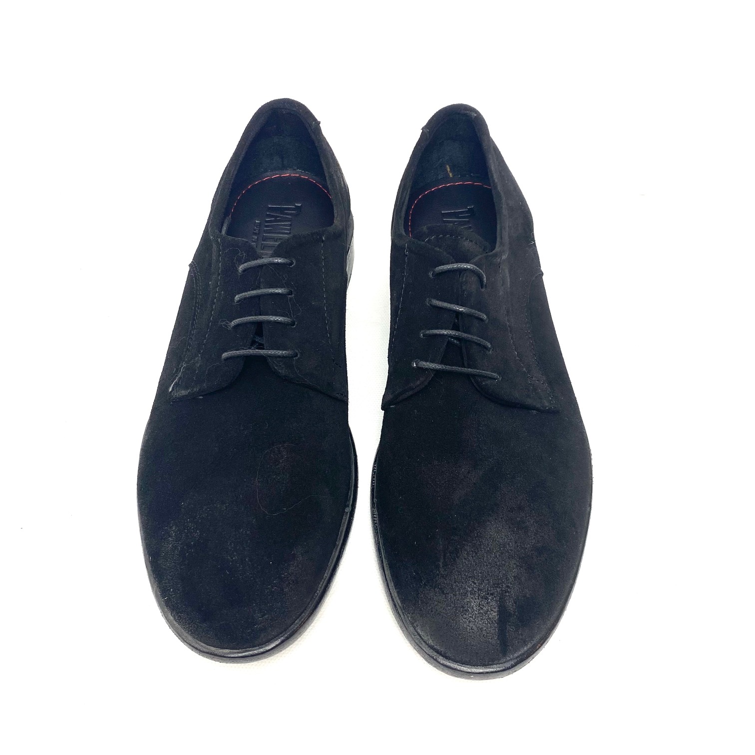 Pawelks art. 25102 allacciato in camoscio invecchiato nero (4)